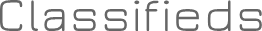 Classifieds Classifieds
